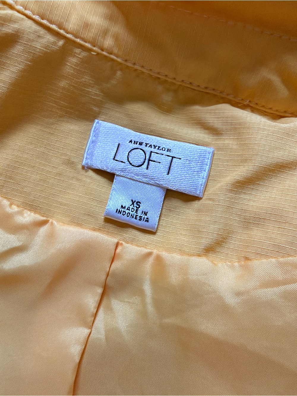 Ann Taylor LOFT Utility Jacket Lightweight Zip Front - Picture 9 of 10